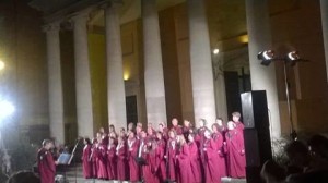 Concerto Joyfull Ensemble Gospel in Piazza XX Settembre