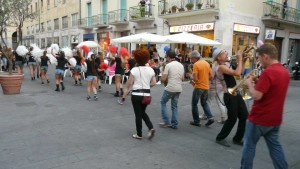 Libera Banda SVS e Palestra Smile in Via della Madonna